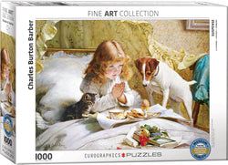 Puzzle: Fine Art Masterpieces - Suspense by Charles Burton Barber (ONLINE ORDER ONLY)