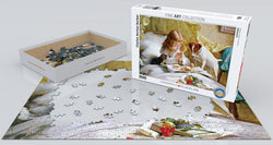Puzzle: Fine Art Masterpieces - Suspense by Charles Burton Barber (ONLINE ORDER ONLY)
