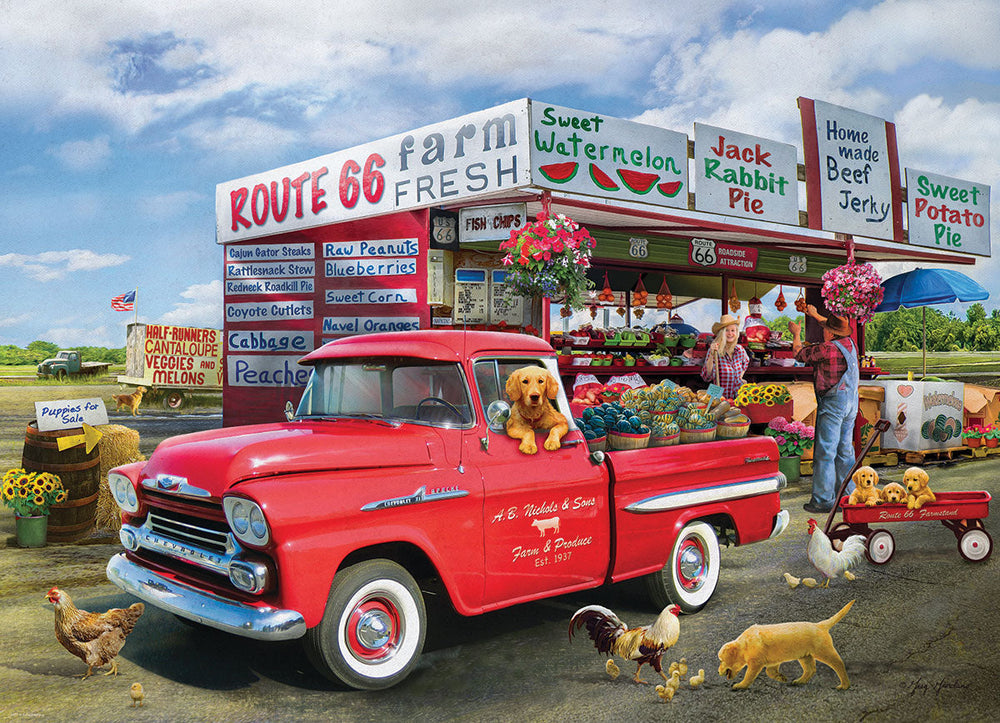 Puzzle: American Car Classics - The Apache Truck by Greg Giordano (ONLINE ORDER ONLY)