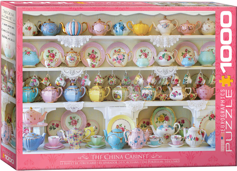 Puzzle: Vintage Tea Set collection - The China Cabinet (ONLINE ORDER ONLY)