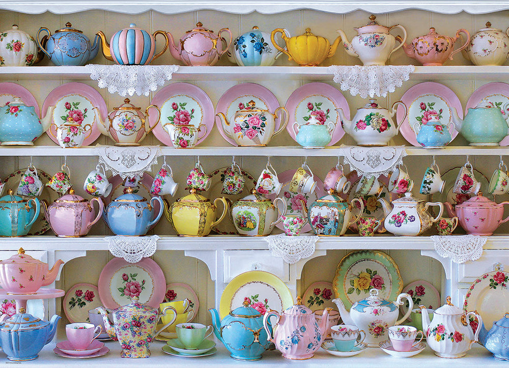 Puzzle: Vintage Tea Set collection - The China Cabinet (ONLINE ORDER ONLY)