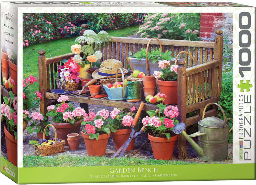 Puzzle: Garden - Garden Bench (ONLINE ORDER ONLY)