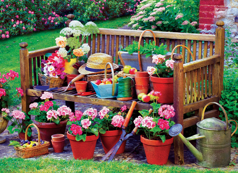 Puzzle: Garden - Garden Bench (ONLINE ORDER ONLY)