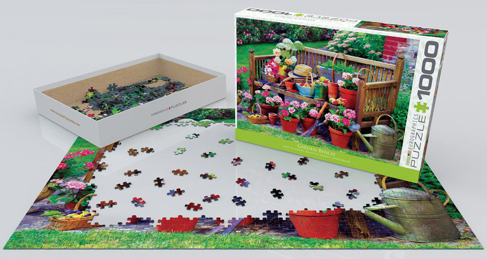 Puzzle: Garden - Garden Bench (ONLINE ORDER ONLY)