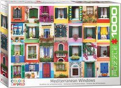 Puzzle: Colors of the World - Mediterranean Windows (ONLINE ORDER ONLY)