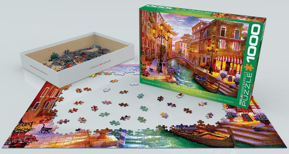 Puzzle: European Scenes - Sunset Over Venice by Dominic Davison (ONLINE ORDER ONLY)
