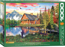 Puzzle: Vibrant Scenery Collection - The Fishing Cabin by Dominc Davison (ONLINE ORDER ONLY)