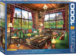 Puzzle: Vibrant Scenery Collection  - Cozy Cabin by Dominic Davison (ONLINE ORDER ONLY)