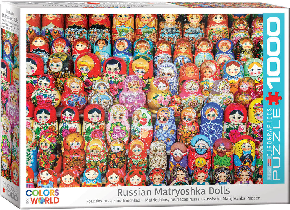 Puzzle: Colors of the World - Russian Matryoshka Dolls (ONLINE ORDER ONLY)