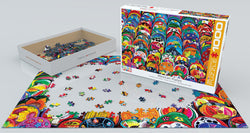 Puzzle: Colors of the World - Mexican Plates (ONLINE ORDER ONLY)