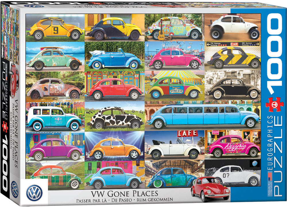 Puzzle: The VW Groovy Collection - VW Gone Places (ONLINE ORDER ONLY)
