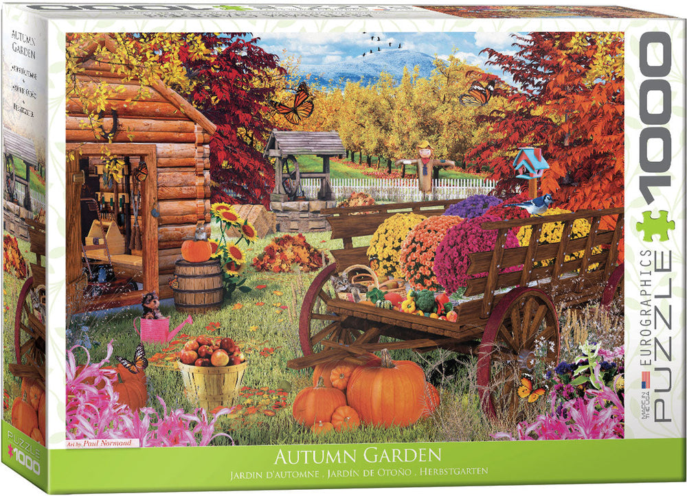 Puzzle: Garden - Autumn Garden by Paul Normand (ONLINE ORDER ONLY)