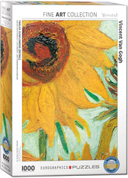 Puzzle: Fine Art Masterpieces - Sunflower by Vincent van Gogh (ONLINE ORDER ONLY)