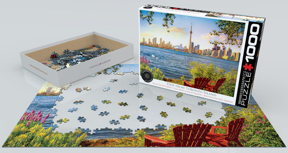 Puzzle: HDR Photography - View from Toronto Island (ONLINE ORDER ONLY)