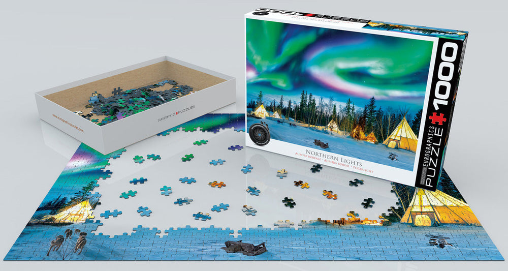 Puzzle: HDR Photography - Northern Lights (ONLINE ORDER ONLY)