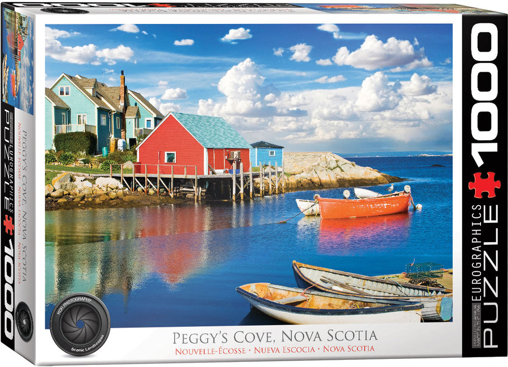 Puzzle: HDR Photography - Peggy’s Cove, Nova Scotia (ONLINE ORDER ONLY)