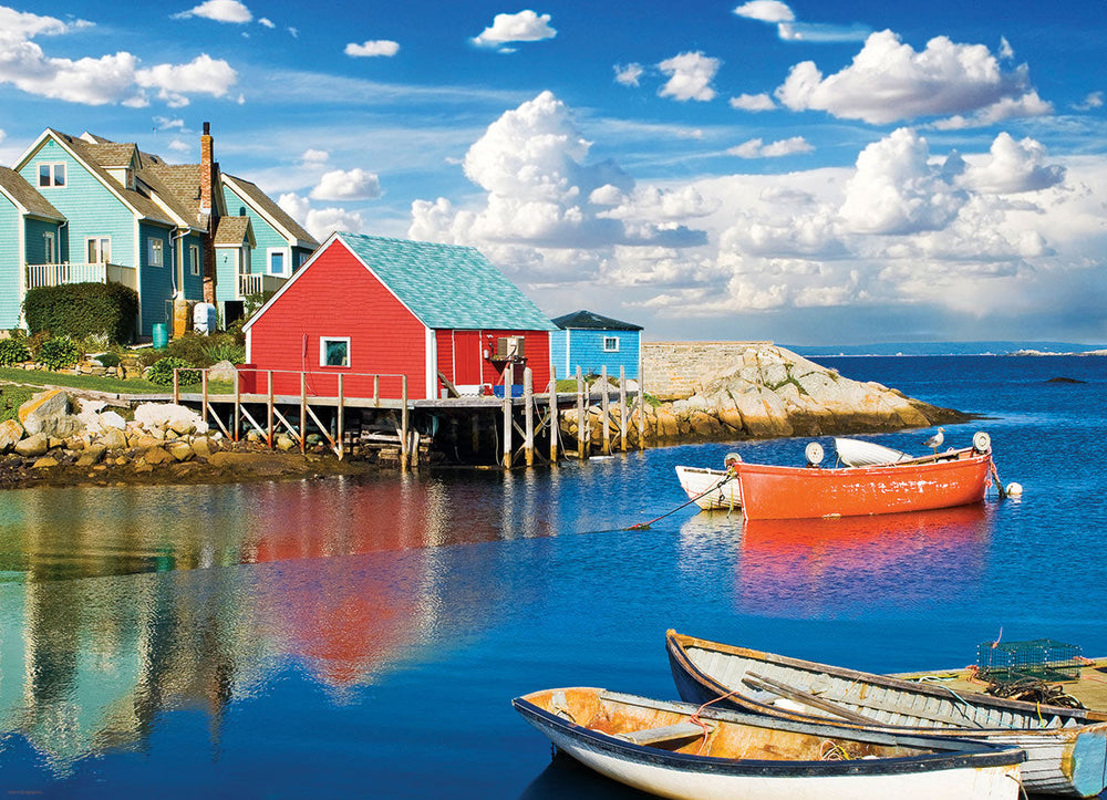 Puzzle: HDR Photography - Peggy’s Cove, Nova Scotia (ONLINE ORDER ONLY)