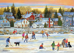 Puzzle: Winter Wonderland  -  Evening Skating (ONLINE ORDER ONLY)