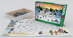 Puzzle: Winter Wonderland  -  Evening Skating (ONLINE ORDER ONLY)