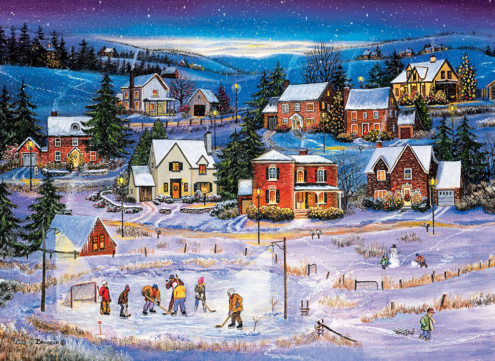 Puzzle: Winter Wonderland  - Stars on Ice by Patricia Bourque (ONLINE ORDER ONLY)
