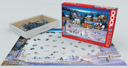 Puzzle: Winter Wonderland  - Stars on Ice by Patricia Bourque (ONLINE ORDER ONLY)