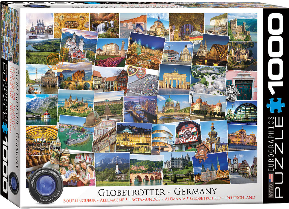 Puzzle: The Globetrotter Collection - Globetrotter Germany (ONLINE ORDER ONLY)