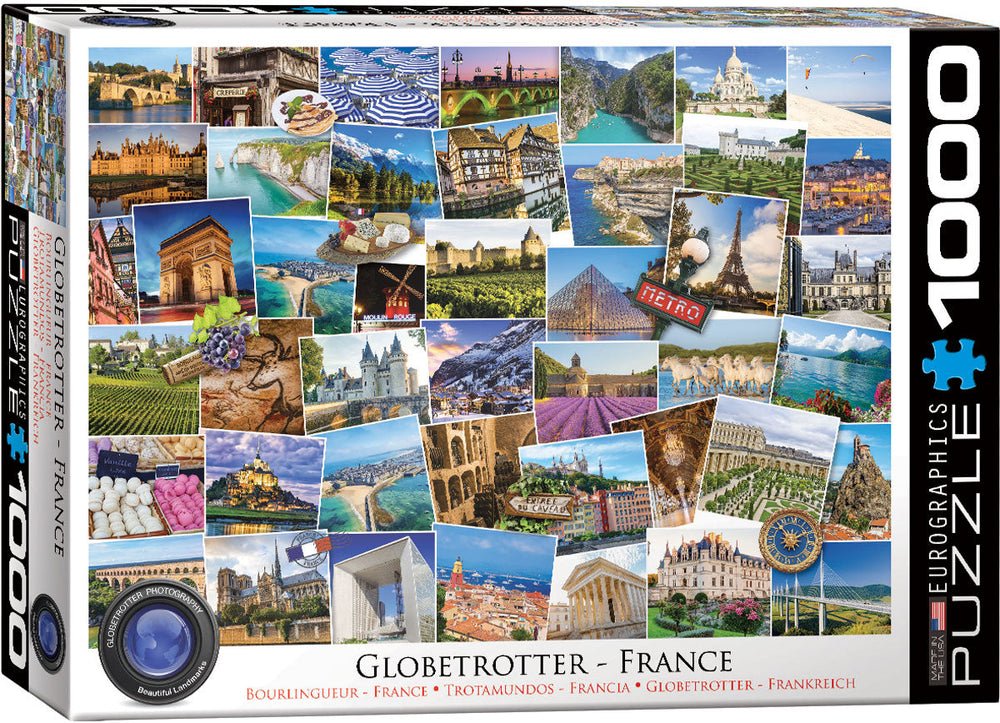 Puzzle: The Globetrotter Collection - Globetrotter France (ONLINE ORDER ONLY)