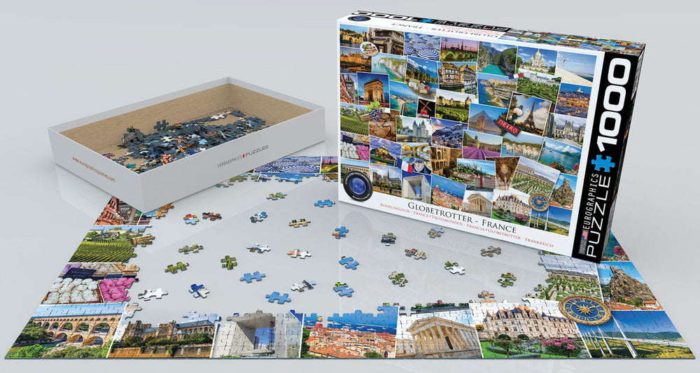 Puzzle: The Globetrotter Collection - Globetrotter France (ONLINE ORDER ONLY)