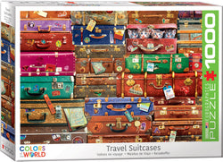 Puzzle: Colors of the World - Travel Suitcases (ONLINE ORDER ONLY)