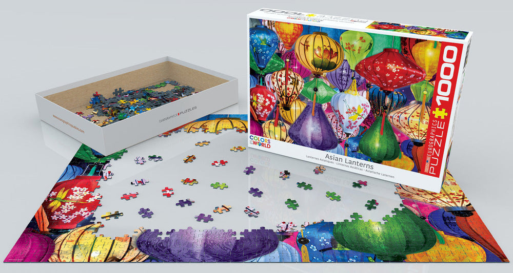Puzzle: Colors of the World - Asian Lanterns (ONLINE ORDER ONLY)