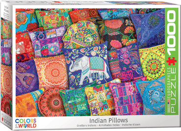 Puzzle: Colors of the World - Indian Pillows (ONLINE ORDER ONLY)