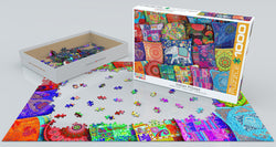 Puzzle: Colors of the World - Indian Pillows (ONLINE ORDER ONLY)