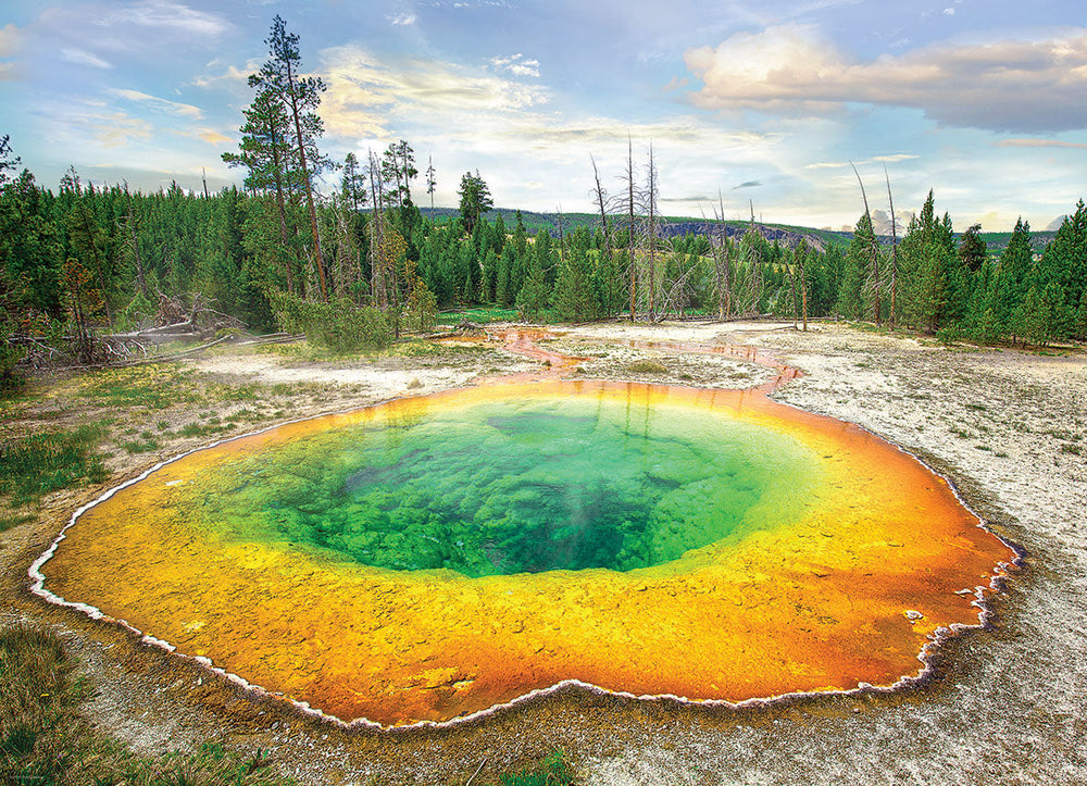 Puzzle: HDR Photography - Morning Glory Pool (ONLINE ORDER ONLY)