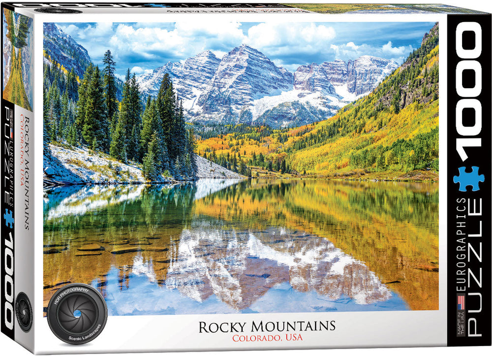Puzzle: HDR Photography - Rocky Mountains, Colorado (ONLINE ORDER ONLY)