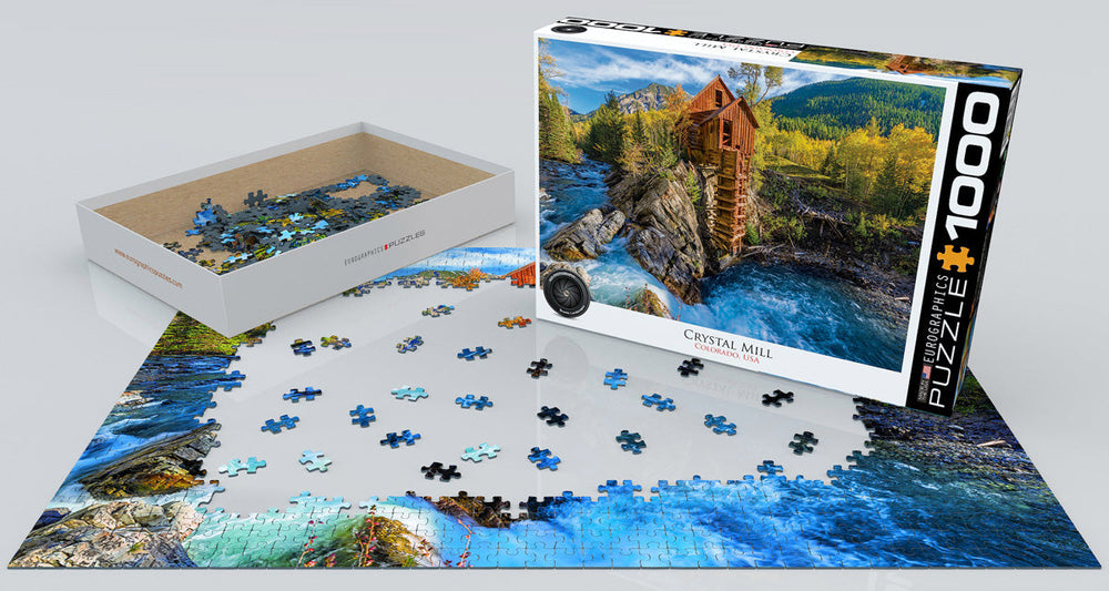 Puzzle: HDR Photography - Crystal Mill (ONLINE ORDER ONLY)