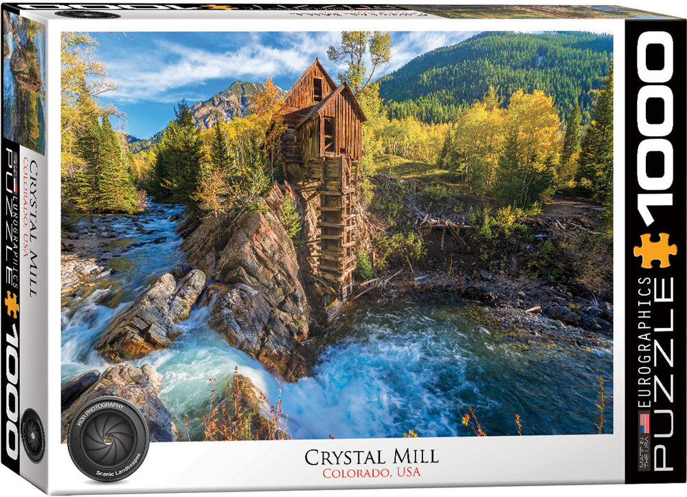 Puzzle: HDR Photography - Crystal Mill (ONLINE ORDER ONLY)