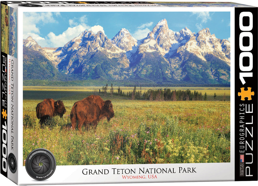 Puzzle: HDR Photography - Grand Teton National Park (ONLINE ORDER ONLY)