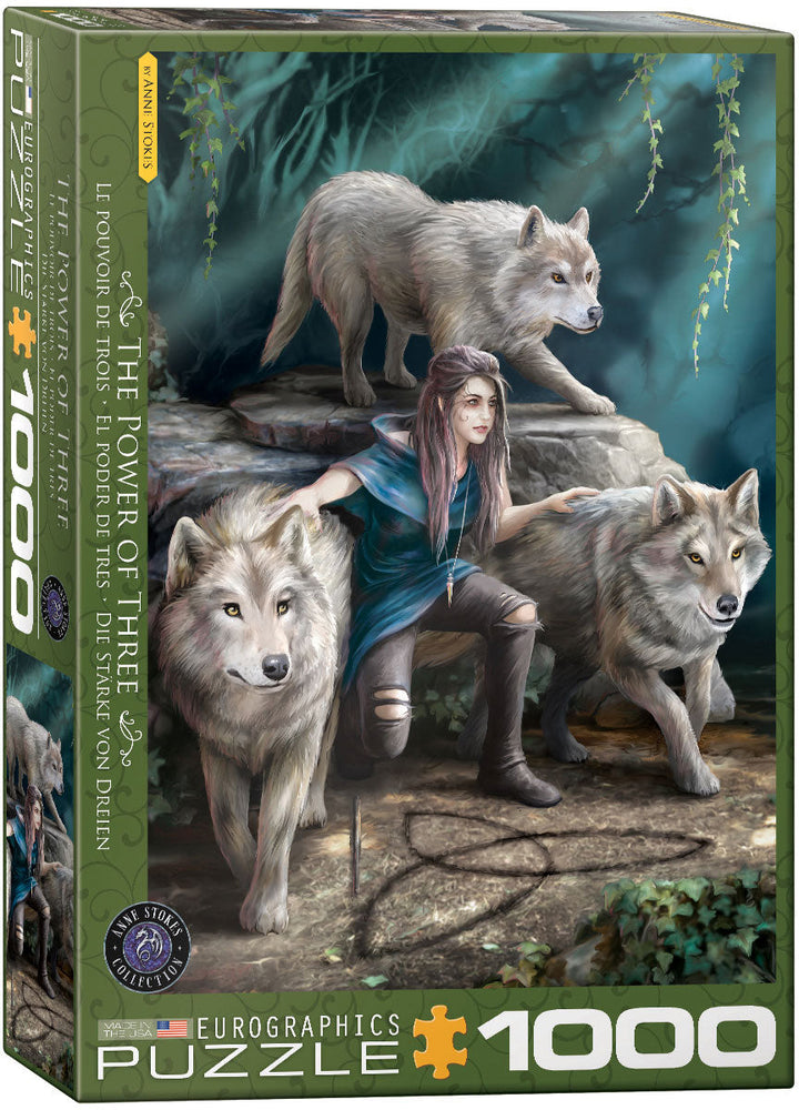 Puzzle: Artist Series -  The Power of Three by Anne Stokes (ONLINE ORDER ONLY)