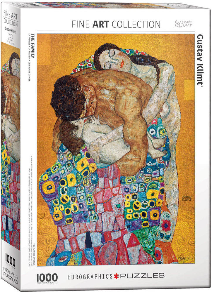 Puzzle: Fine Art Masterpieces - The Family by Gustav Klimt (ONLINE ORDER ONLY)