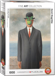 Puzzle: Fine Art Masterpieces - Son of Man by René Magritte (ONLINE ORDER ONLY)