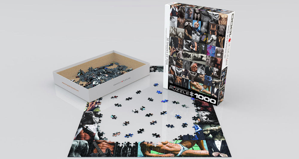 Puzzle: Iconic Photography  - 50 Shades of Him (ONLINE ORDER ONLY)