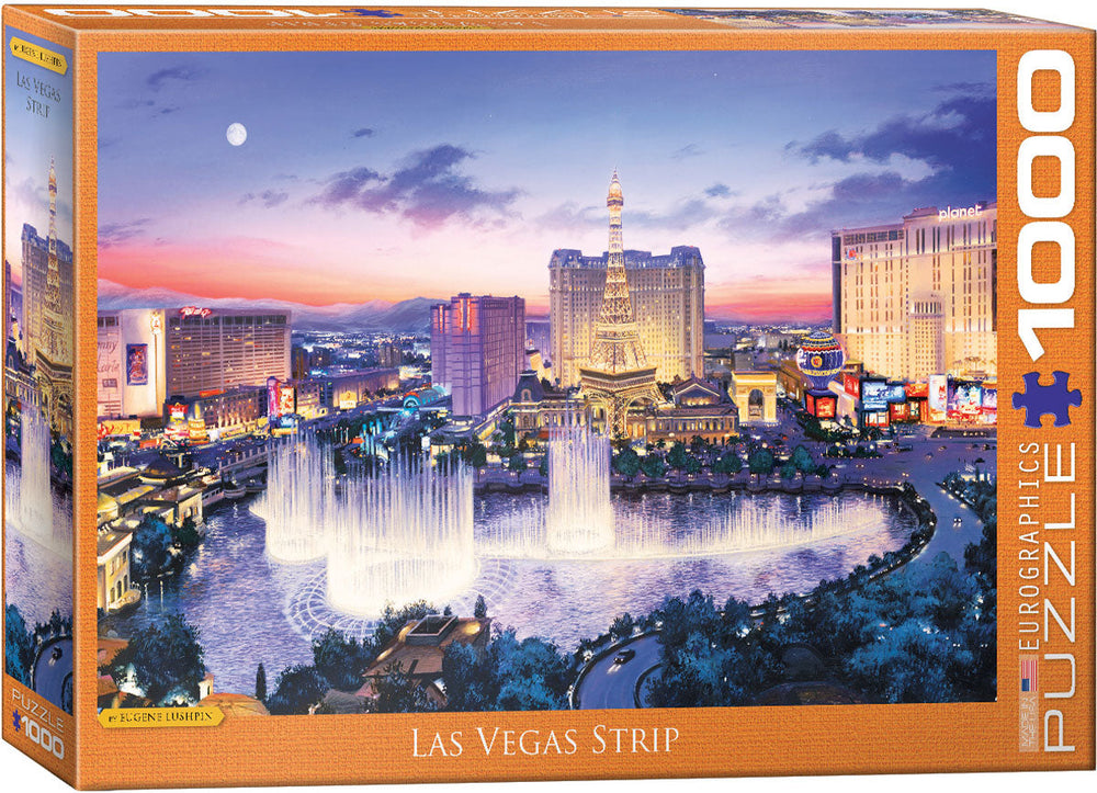 Puzzle: Artist Series - Las Vegas Strip by Eugene Lushpin (ONLINE ORDER ONLY)