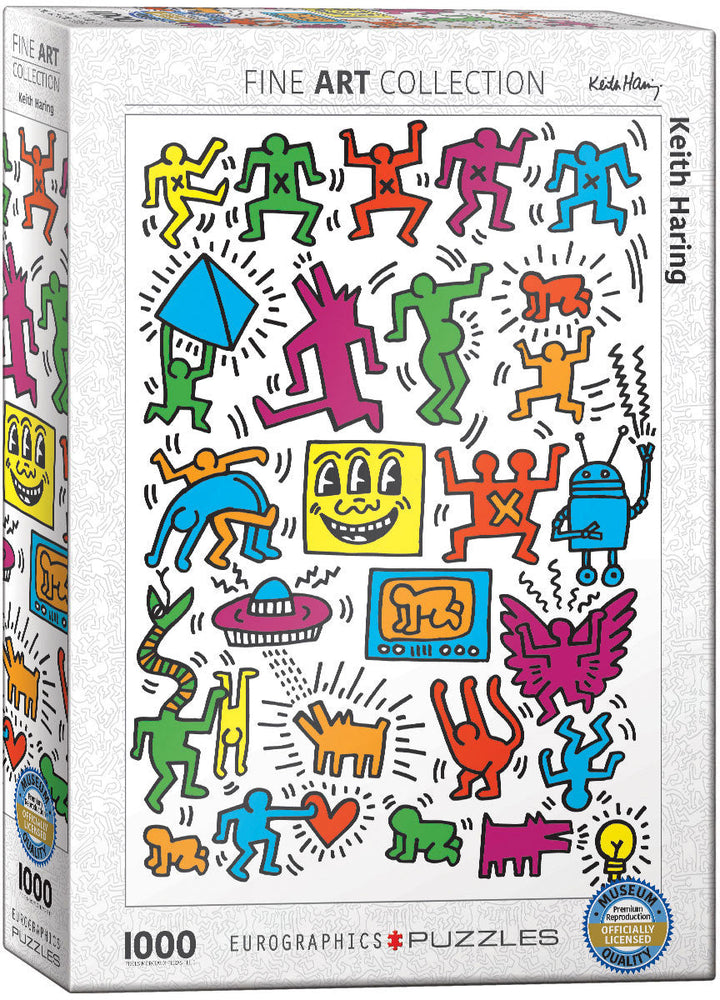 Puzzle: Fine Art Masterpieces - Keith Haring - Collage (ONLINE ORDER ONLY)