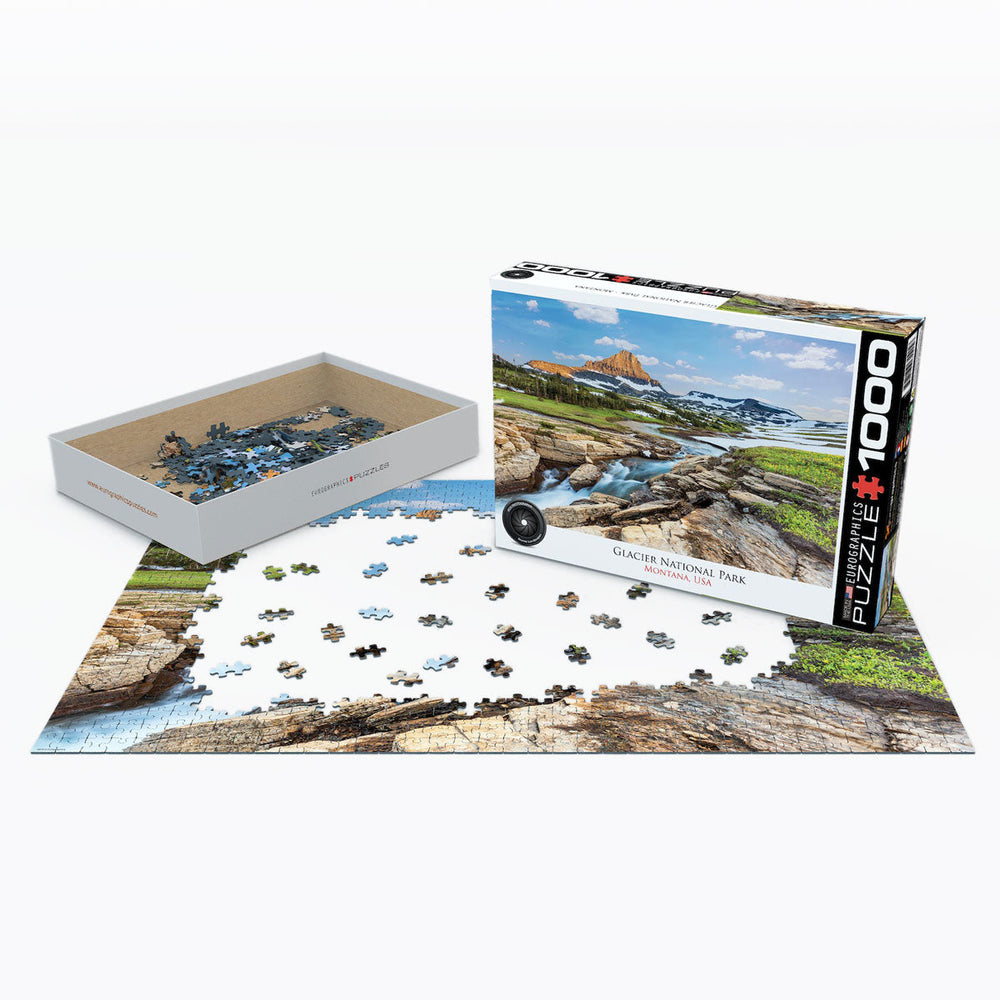 Puzzle: HDR Photography - Glacier National Park (ONLINE ORDER ONLY)
