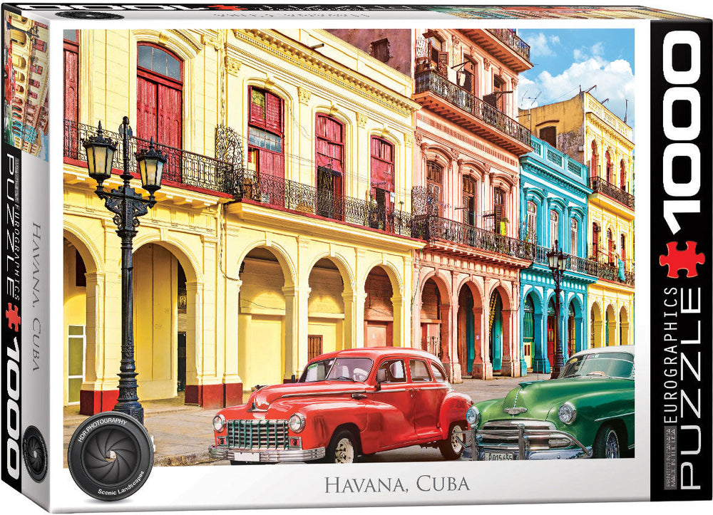 Puzzle: HDR Photography - La Havana, Cuba (ONLINE ORDER ONLY)