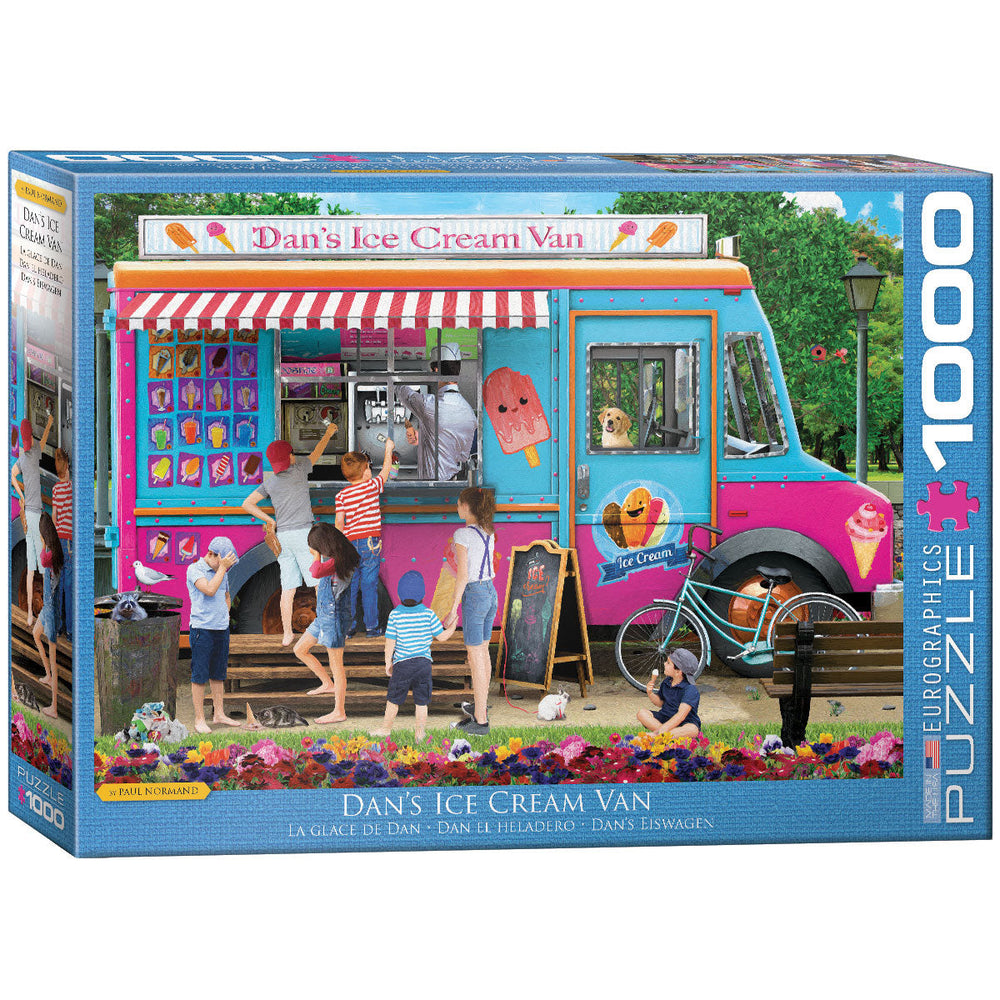 Puzzle: Favorite Pastimes - Dan's Ice Cream Van by Paul Normand (ONLINE ORDER ONLY)