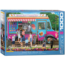 Puzzle: Favorite Pastimes - Dan's Ice Cream Van by Paul Normand (ONLINE ORDER ONLY)
