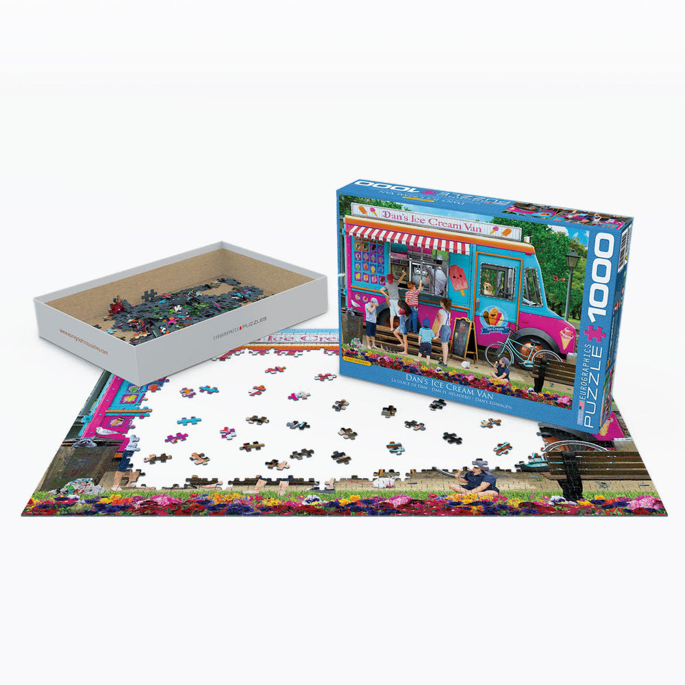 Puzzle: Favorite Pastimes - Dan's Ice Cream Van by Paul Normand (ONLINE ORDER ONLY)