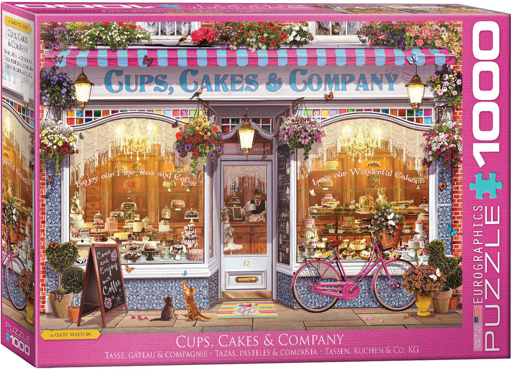 Puzzle: Favorite Pastimes - Cups, Cakes & Company by Garry Walton (ONLINE ORDER ONLY)