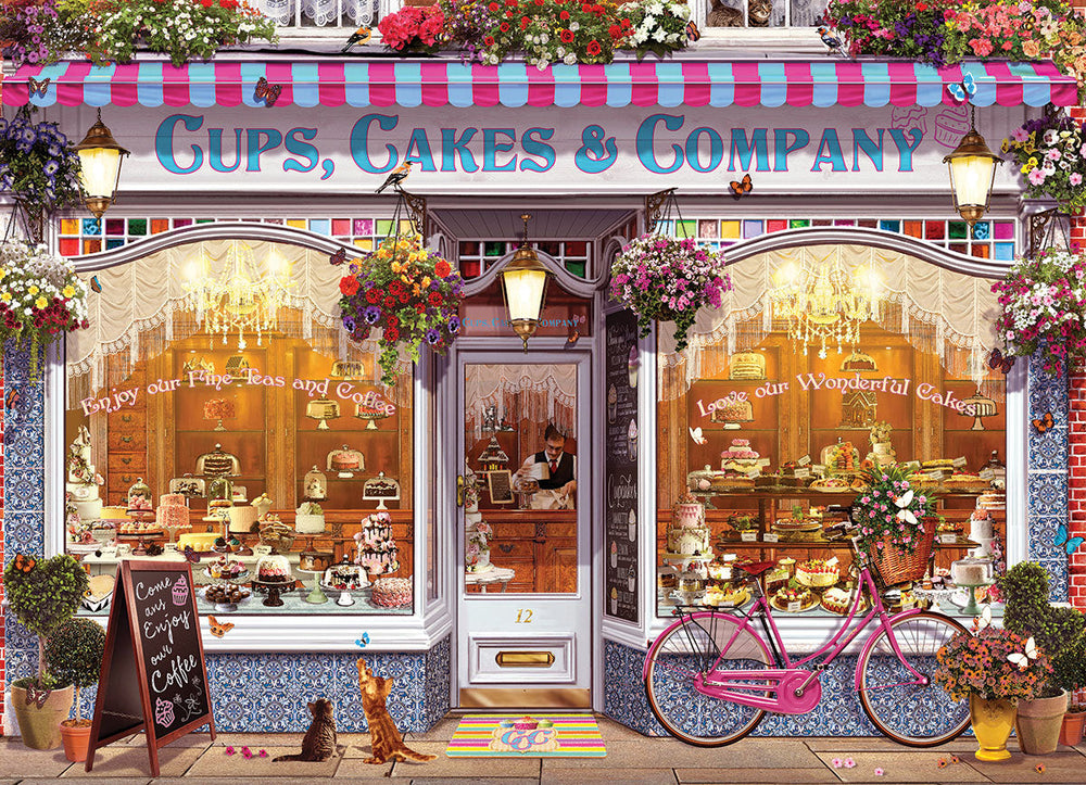 Puzzle: Favorite Pastimes - Cups, Cakes & Company by Garry Walton (ONLINE ORDER ONLY)